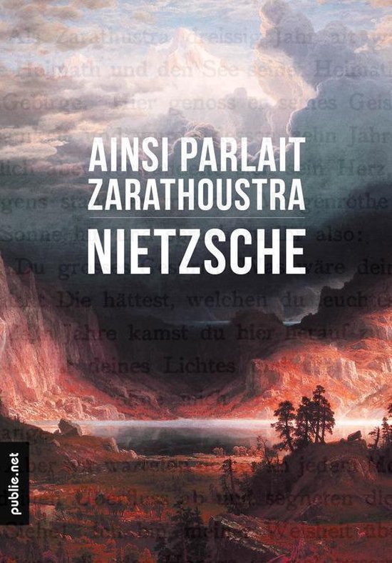 Nos Classiques Ainsi parlait Zarathoustra (ebook), Friedrich Wilhelm Nietzsche