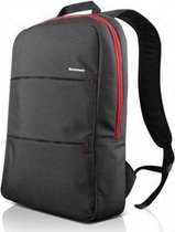 Lenovo 888016261 notebooktas 39,6 cm (15.6'') Rugzak Zwart, Rood