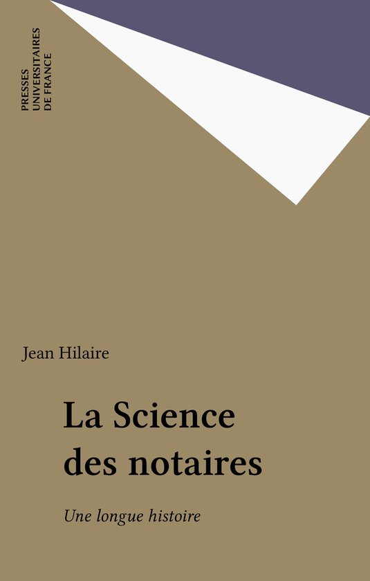 La Science des notaires - cover