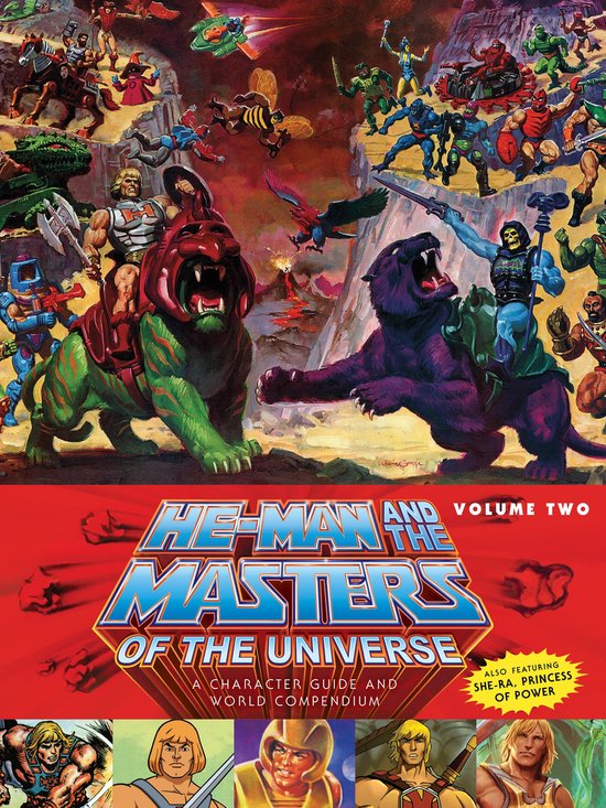 He-Man and the Masters of the Universe: A Character Guide an ... - cover