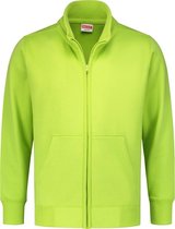 Workman Sweatvest Uni - 8519 lime green - Maat L