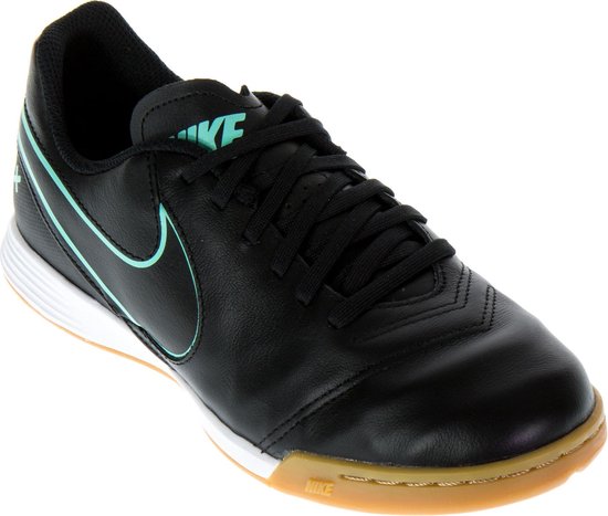 Nike Tiempo Legend VI IC Zaalvoetbalschoenen Junior Voetbalschoenen - Maat 33.5 - Unisex - zwart/blauw