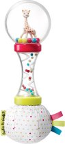 Sophie de giraf Zachte Maracas Rammelaar - Babyspeelgoed - Kraamcadeau - Babyshower cadeau - In wit/rode geschenkdoos - Vanaf 3 maanden - 6x6x17 cm - Kunststof/Katoen