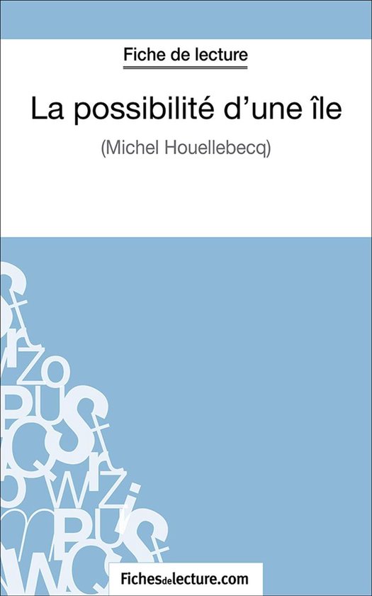 La possibilité d'une île - cover