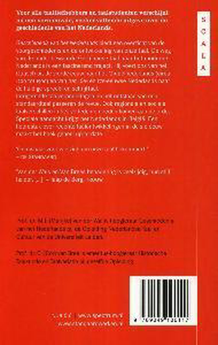 Scala - Geschiedenis van het Nederlands - back cover