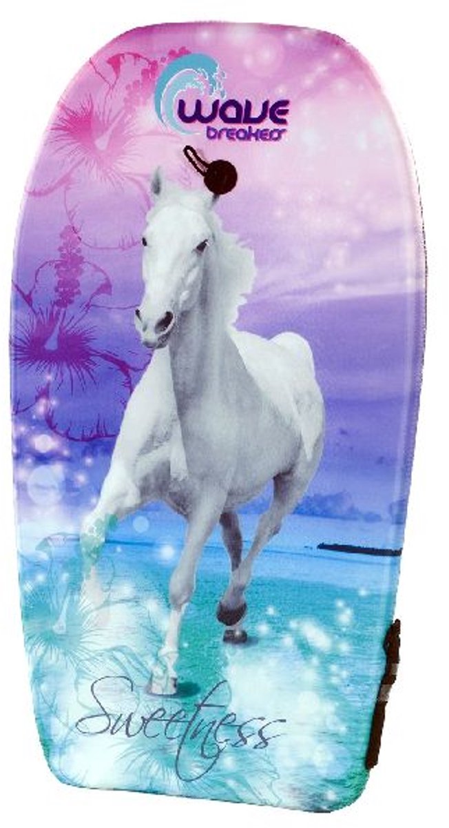 Wave Breakers Bodyboard met Paarden 83 cm