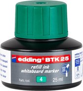 edding BTK 25 Recharge d'encre marqueurs pour tableaux blancs - vert - 25 ml - système de capillarité, pour recharger rapidement presque tous les marqueurs pour tableaux blancs edding