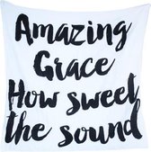 Modern Burlap hydrofieldoek XL - Amazing Grace How sweet the sound