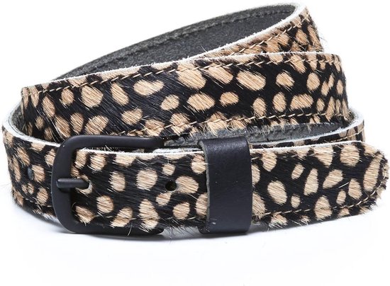Legend belts 25102 Dames riem-Cheetah bruin-100 cm | bol.com