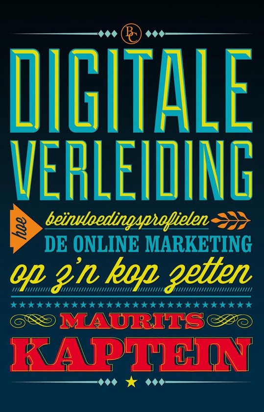 Cover van het boek 'Digitale verleiding' van Maurits Kaptein
