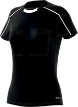 adidas UCL Sportshirt performance - Maat XS  - Vrouwen - zwart/ wit