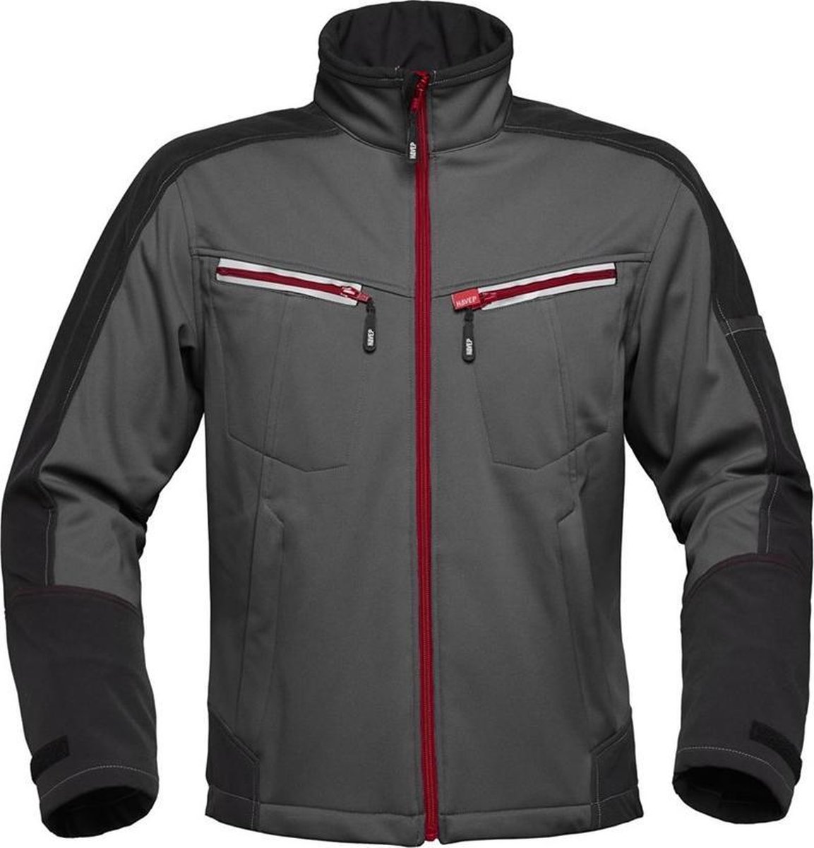 Havep 40145 Softshell Charcoal Grijs maat XXXL