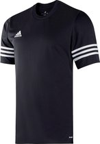 adidas Entrada 14 Jersey  Sportshirt - Maat 128  - Unisex - zwart/wit