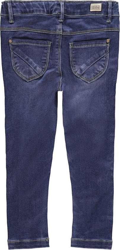 Name it Meisjes Jeans Legging - Dark Blue Denim - Maat 98 | bol.com
