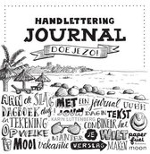 Boek Handlettering Journal doe je zo! + 5 stuks Pentel S520 Handlettering Pennen + 1 Handlettering/kalligrafeer Spiraal gebonden Boek met 70 Witte Vellen Papier.