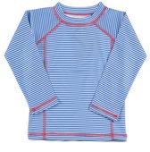 Ducksday - UV shirt kids lange mouwen - Blauwe streep