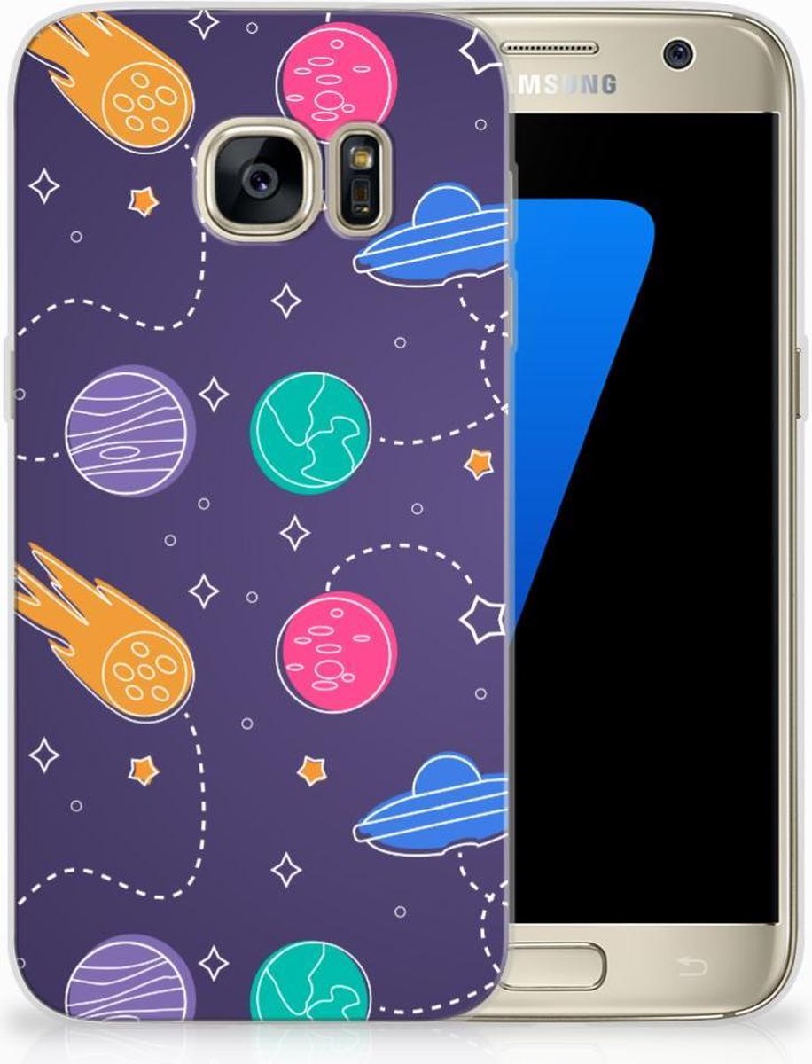 Samsung Galaxy S7 Silicone Back Cover Space