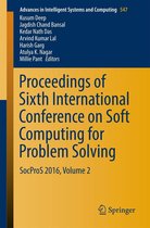 Advances in Intelligent Systems and Computing 547 - Proceedings of Sixth International Conference on Soft Computing for Problem Solving