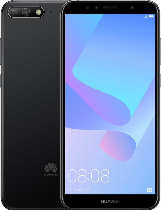 Voel me slecht pellet vreemd Huawei Y6 (2018) - 16GB - Zwart | bol.com