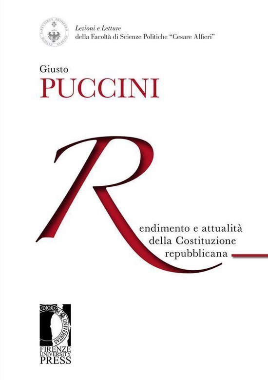 Rendimento e attualità della Costituzione repubblicana - cover