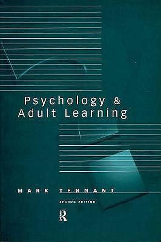 Psychology and Adult Learning - cover
