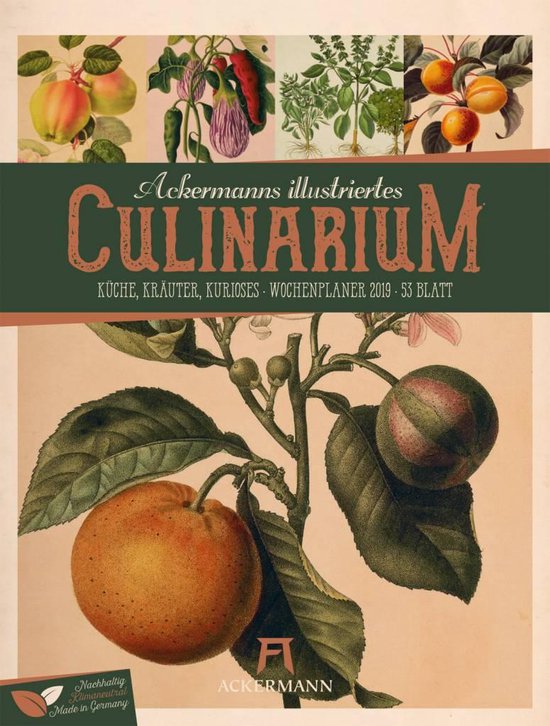 Culinarium Weekplanner Kalender 2019 - Ackermann®