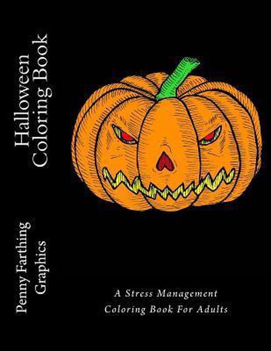 Halloween Coloring Book, Marti Jo'S Coloring 9781517319533 Boeken