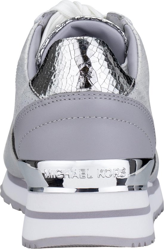 Michael Kors Billie Trainer sneakers Dames Zilver - 36 | bol.com