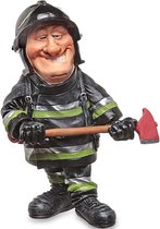 Beroepen - beeldje - brandweerman - bijl - Warren Stratford