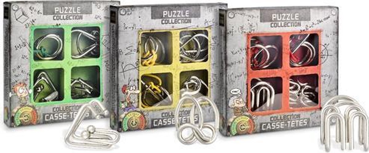 Gigamic - CECMX - Collection de Casse-Têtes - Métal Extrême : :  Jeux et Jouets