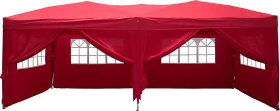 Partytent Easy Up 3x6 rood | bol.com