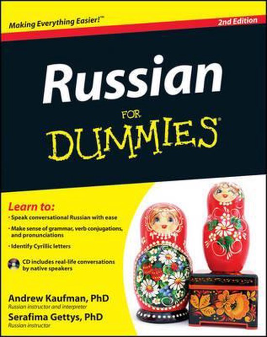 Russian For Dummies 2nd - cover