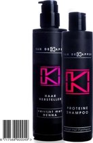 Voordeelset Van deKapper: Proteïne shampoo en haarhersteller