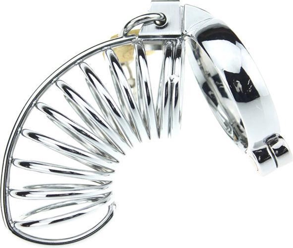 Goedkoopste Chastity Cage - kuisheidskooi met dilator - voor mannen - stainless steel - Prolink Novelties® nr. 8