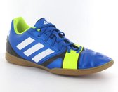adidas Nitrocharge 3.0 Indoor - Zaalvoetbalschoenen - Volwassenen - Maat 45 1/3 - Blauw/ Geel/ Wit