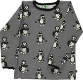 Smafolk T-Shirt with Skiing Penguin 4-5 jaar