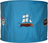 Taftan - stoffen Hanglamp - Piraat blauw