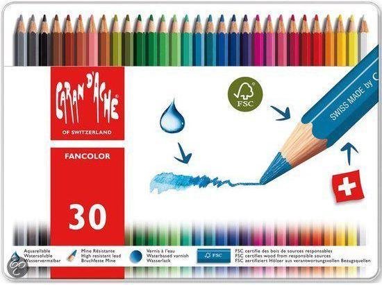 Kleurpotloden Caran d’Ache Fancolor