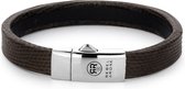Rebel and Rose Lizzard Small Smokey Armband RR-L0056-S-M (Lengte: 19.50 cm)