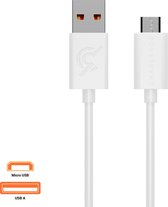 Chargeroo Micro-USB kabel 1.2 meter - Opladen en Snelle Data Overdracht – USB naar Micro USB - Wit