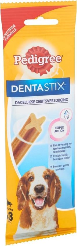 Pedigree Dentastix 3 Pack 77 gr - 18 stuks