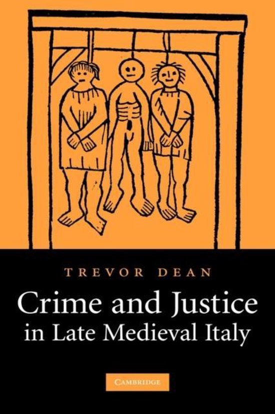 Crime and Justice in Late Medieval Italy - cover