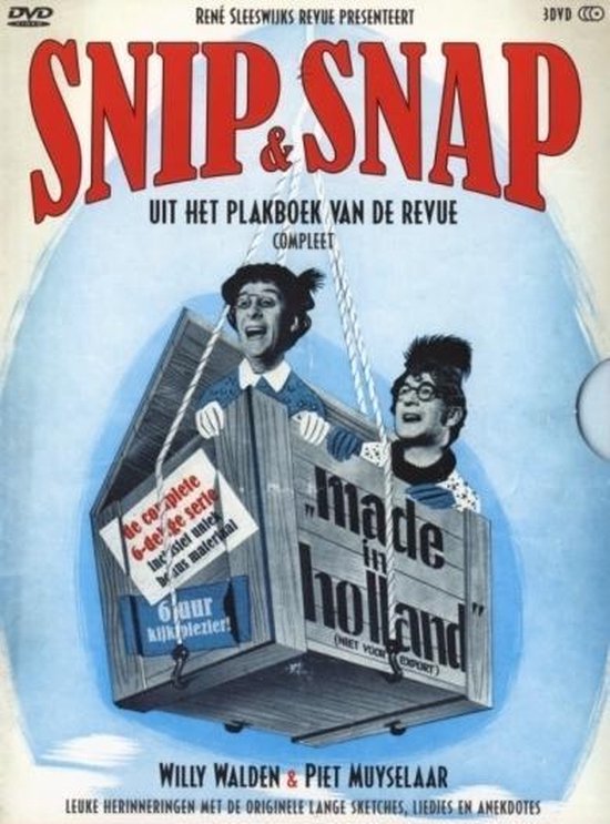 Snip & Snap - Het Plakboek Van De Revue Compleet (3DVD)
