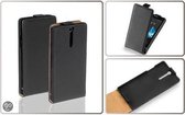 BAOHU Premium Flip Case Lederen Cover Bescherm  Hoesje Sony Xperia S Zwart