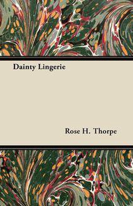 Dainty Lingerie - cover