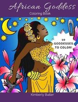 African Goddess Coloring Book