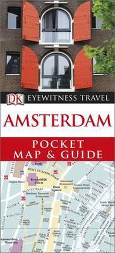 DK Eyewitness Amsterdam Pocket Map & Gde - cover