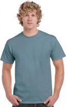 T-shirt stone blauw S