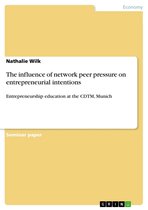 The influence of network peer pressure on entrepreneurial intentions