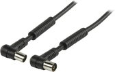 Valueline VLSP40120B30 coax-kabel 3 m Zwart